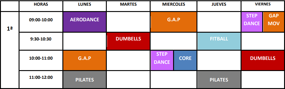 horarios mañanas 1